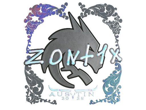 Sticker | zont1x (Holo) | Austin 2025